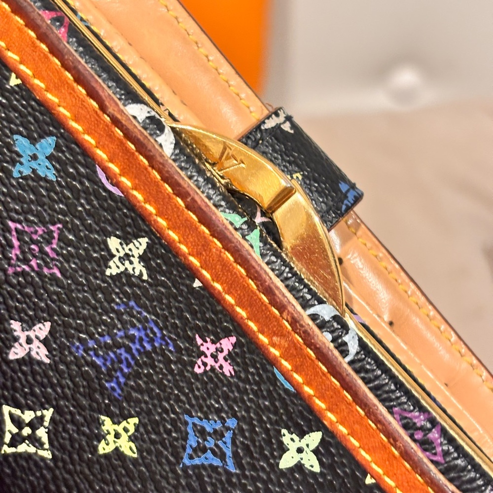 Louis Vuitton Takashi Murakami Monogram Portefeuille Viennois Kisslock Wallet - Picture 8 of 16